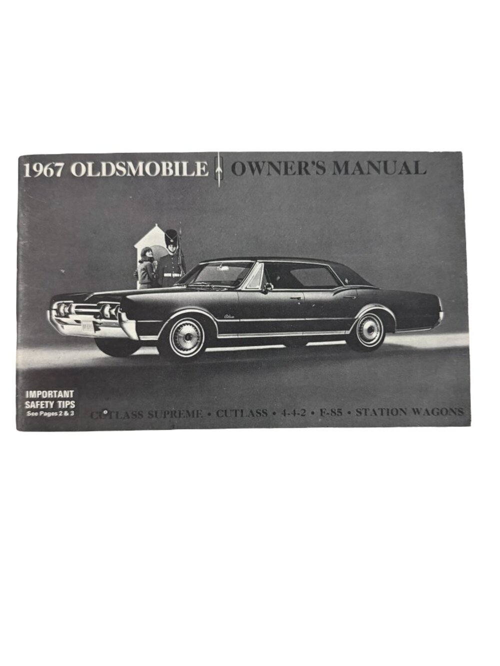 1967 Oldsmobile Original Owners Manual Cutlass 442 F85 GM 396514